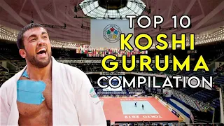 Top 10 Judo Koshi guruma Compilation Highlights | 腰車