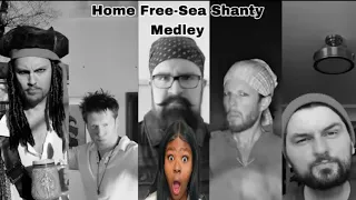 THIS IS THE BEST VERSION!! HOME FREE-SEA SHANTY MEDLEY (REACTION)