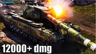Super Conqueror РЕКОРД по УРОНУ 🌟 12000+ dmg 🌟 World of Tanks лучший бой на тт 10 супер конь