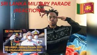 Hell March- Sri Lanka 73rd National Independence Day Military Parade 2021 | REACTION!! |