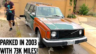 I FINALLY got to Rescue this Abandoned 1975 Volvo 240 Wagon