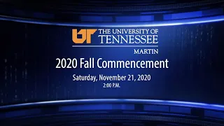 UT Martin Fall 2020 Commencement 2 p.m.