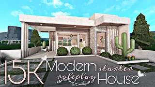 BLOXBURG: 15K MODERN STARTER ROLEPLAY HOUSE | NO-GAMEPASS