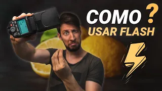 Como empezar a USAR el FLASH externo ⚡️ en FOTOGRAFIA de ALIMENTOS