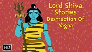Lord Shiva Stories - Destruction Of Yagna - Animated Stories from Shiva Purana