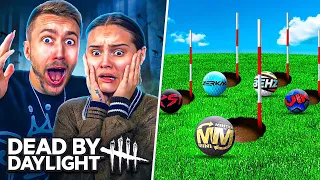 DEAD BY DAYLIGHT WITH TALIA & GOLF WITH VIEWERS!