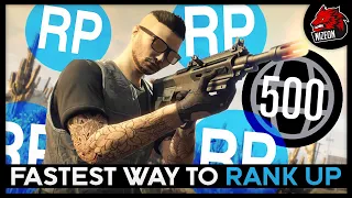 The Fastest Way To Rank Up In GTA Online (SOLO - Patched)