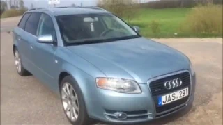 Обзор Авто из Литвы, Audi A4 b7 2.0TDI quattro, 2006 год, за 4000€