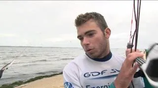 Maxime Nocher Champions de France de Kitesurf Speed Crossing 2013