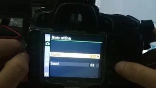 Nikon D90 Record movie