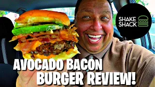 Shake Shack's New Avocado Bacon Burger Review!