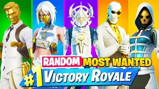 Die ,,ZUFÄLLIGE" MOST WANTED GOLD BOSS Skin Challenge in Fortnite 4