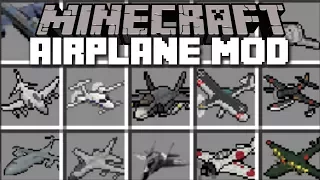 Minecraft AIRPLANE MOD / SURVIVE THE PLANE CRASH IN THE AIRPORT!! Minecraft