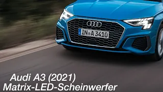 2021 Audi A3 (8Y): Matrix-LED-Scheinwerfer Test [4K] - Autophorie Extra