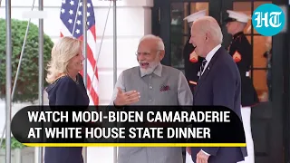 Modi-Biden Share Cheerful Laugh, Walk Hand-in-Hand at White House | Full Report on State Dinner