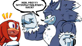 Knuckles is Gay? (Sonic Smash Bros Comic Dub)