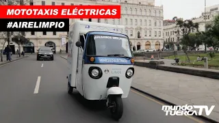 #RespiraLimpio - Mototaxi eléctricas en Lima