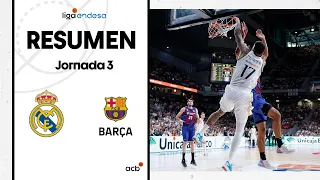 Real Madrid - Barça (86-79) RESUMEN | Liga Endesa 2023-24