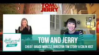 TOM AND JERRY (2021) | CHLOË GRACE MORETZ, Director TIM STORY & COLIN JOST with KIYRA LYNN