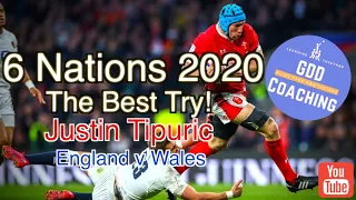 Is This the Best Six Nations Try? Rugby Analysis - Justin Tipuric England v Wales 2020 GDD Coaching