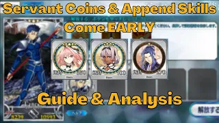 [FGO] What Are Servant Coins & Append Skills? Guide & Analysis