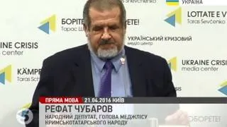 Чубаров щодо заборони Меджлісу в окупаційному Криму