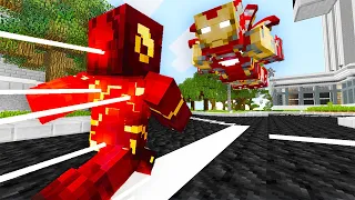 Minecraft Superhero Showdown! - Fisk's Superheroes Mod Amazing New Update