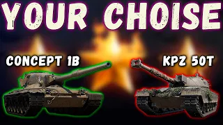CONCEPT 1B or KPZ 50T - WHAT TO CHOOSE || WoT