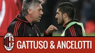 Gattuso & Ancelotti Epic moments. AC Milan Legends