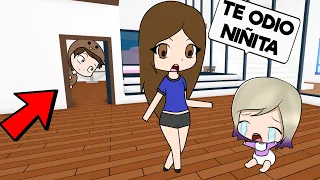 TENGO UNA NIÑERA MALVADA Y MI PADRE LA DESCUBRE EN ROBLOX