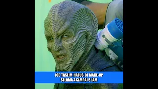 Di film Star Trek Beyond, Joe Taslim di make-up jadi karakter Alien selama 4-5 jam.