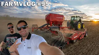 FARMVlog #95 - Setí řepky s traktorem JOHN DEERE 8R 410 & Secí stroj HORSCH PRONTO 9 DC