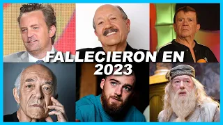 Famosos Fallecidos en 2023