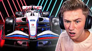 Haas 2022 Formula 1 Car Reveal Reaction