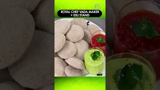 Royal Chef Vada Maker + Idli Standamazingproducts #uniqueproduct #trendyproducts #southindiancuisine