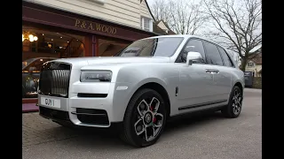 1 off Rolls-Royce Cullinan Black Badge - Brewster Silver