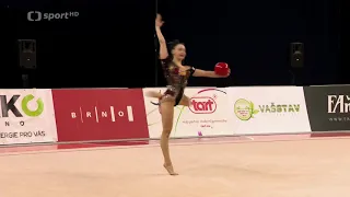 Rhythmic Gymnastics - Grand Prix Brno 2021 - Lala Kramarenko Ball AA (HD)