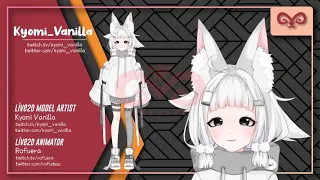 Live2D Rig Showcase - Kyomi Vanilla