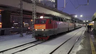 ЧС7-009 с поездом №217 Москва-Смол - Санкт-Петербург-Вит | Кунцево 1