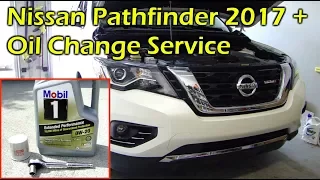 Nissan Pathfinder (Infiniti QX60) Oil Change & Reset Oil Reminder