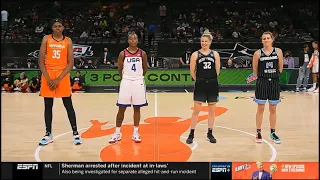 WNBA All-Star 3-Pt Contest: Allie Quigley, Jonquel Jones, Sami Whitcomb, Jewell Loyd | Trophy Pres.