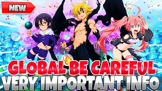 *GLOBAL PLAYERS, BE CAREFUL* VERY IMPORTANT INFO FOR UPCOMING GLOBAL UPDATES (7DS Grand Cross)