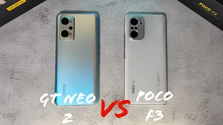 Realme GT Neo 2 vs Poco F3 Speed, RAM, Temperature, Geekbench, 3DMark Test! Snapdragon 870 Battle!