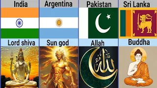 Gods From Different Countries | Gods From Different Religions | data rivalry