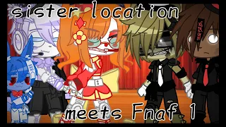 || Sister location meets Fnaf 1 || || Fnaf, my AU, gacha club ||