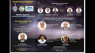 World Meteorological Day - National E-symposium on "The Ocean, Our Climate and Weather"