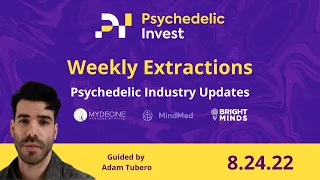 PRO: Weekly Extractions | $DRUG, Mydecine, Jake Freeman x MindMed | Psychedelic Invest