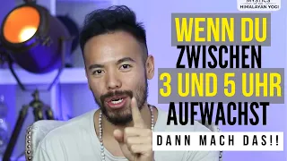 Wachst du oft zwischen 3 und 5 Uhr Nachts auf? Hier ist, was es wirklich bedeutet | Phänomen!!