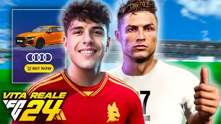 HO INCONTRATO CRISTIANO RONALDO!! FC24 MOD VITA REALE