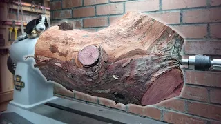THE BIG REDWOOD - Sequoia woodturning project